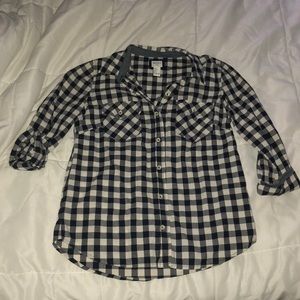 Plaid Button Shirt